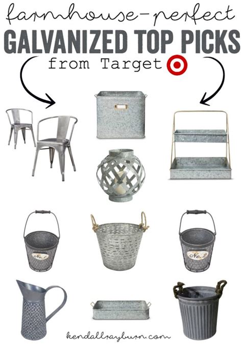 Check spelling or type a new query. Galvanized Farmhouse Decor that you can buy from Target!
