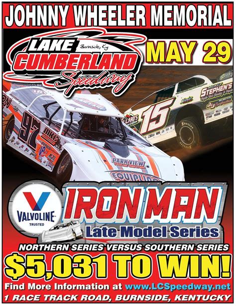 Valvoline Iron Man Late Model Series At Lake Cumberland Speedway For
