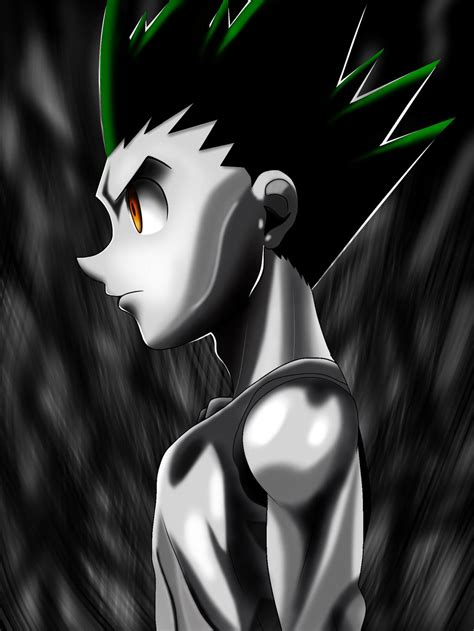 Leads gon deeper into darkness & despair. Gon Freecss done with iPad by rbxx on DeviantArt