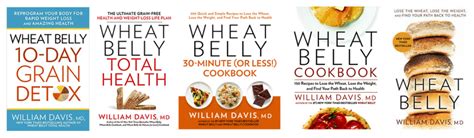 wheat belly slim guide and undoctored with dr william davis md