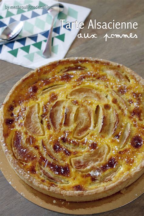 Tarte Alsacienne aux pommes