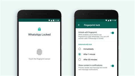 How To Set Up Fingerprint Lock On Whatsapp For Android Techradar