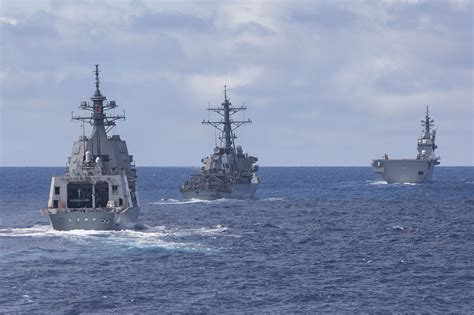 U.S. Navy and JMSDF Conducts Bilateral Advanced Warfighting Training ...