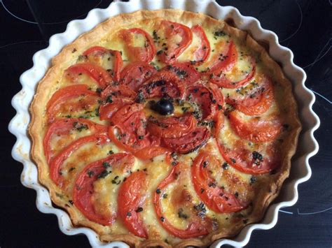 Recette Tarte tomates mozzarella sur Les recettes du Chef Lolo