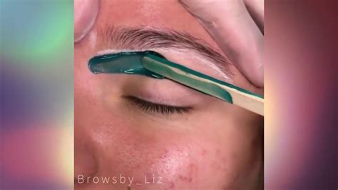 How To Wax Eyebrows Youtube Tutorial Waxing Hair Removal
