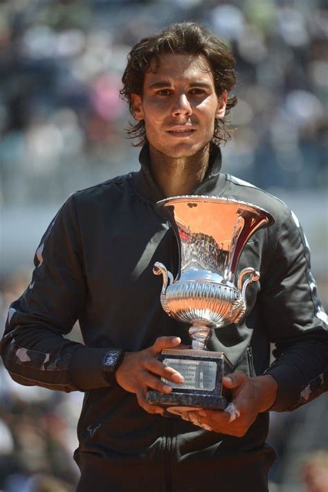 Rafa Nadal Winning His 6th Rome Masters Title After Beating Novak