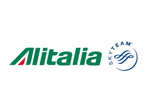 意大利航空alitalia标志矢量图 设计之家