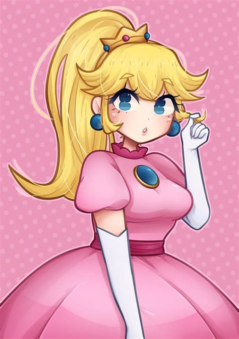 Princess Peach Mario Drawn By Drfrogphd Danbooru