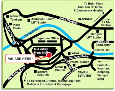 Abdullah hukum to mid valley city walkthrough. Kuala Lumpur Mid Valley Megamall location map, car park ...