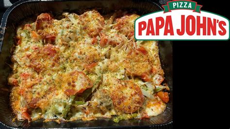 Papa John’s Pizza: Italian Meats Trio Papa Bowls Review - YouTube