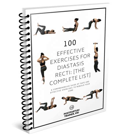 Diastasis Recti 100 Effective Exercises To Rebuild Your Core