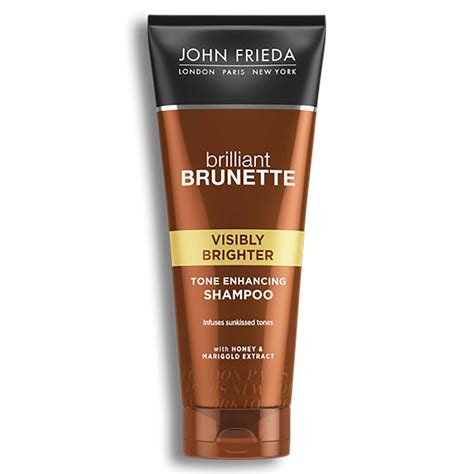 John Frieda Brilliant Brunette Visibly Brighter Shampoo 250ml Feelunique
