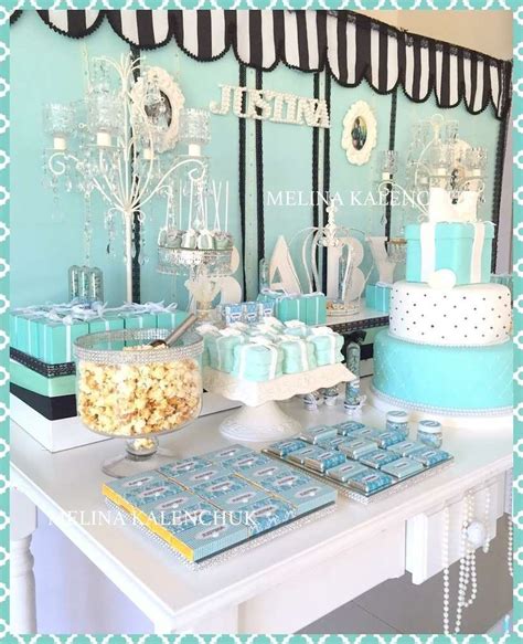 Plan the perfect baby shower with our lovely range of baby shower party decorations at hobbycraft. Tiffany Baby Shower - Baby Shower Ideas - Themes - Games