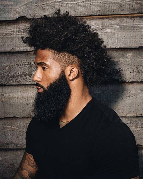Hairstyles for black men's hair are very diverse, let your style shine and choose the best. What Does Your Beard Say About Your Personality? - Lysa
