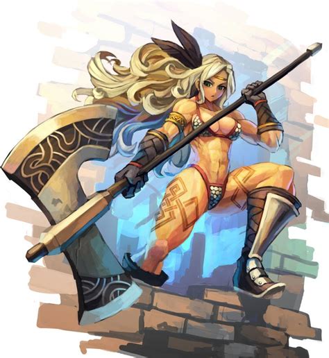 Dragon S Crown Amazon Dragons Crown Fantasy Character Design Fantasy Characters