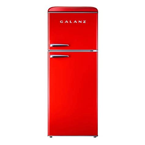Galanz Glr Trdefr True Top Freezer Retro Refrigerator Frost Free Dual