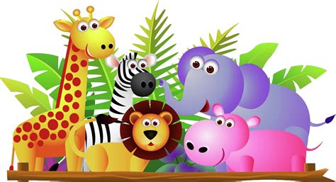 Animal Baby Clipart Transparent Cute Zoo Free Png Zoo Animals Clip Riset