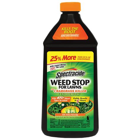 Spectracide Weed Stop For Lawns Crabgrass Killer Concentrate 40 Oz