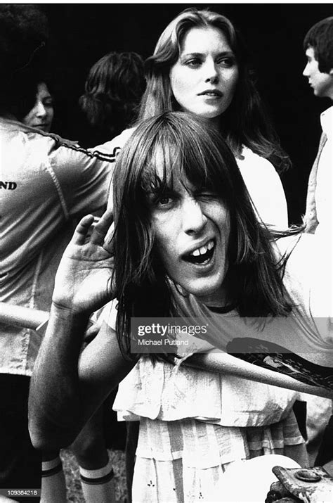 Bebe Buell And Todd Rundgren At Knebworth August 1976 News Photo