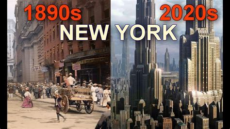 1890s 2020s Spectacular New York City In Сolor In 2024 Nyc History