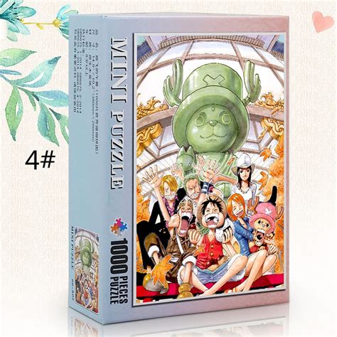 1000 Piece One Piece Puzzles Monkey D Luffy Puzzles Adult