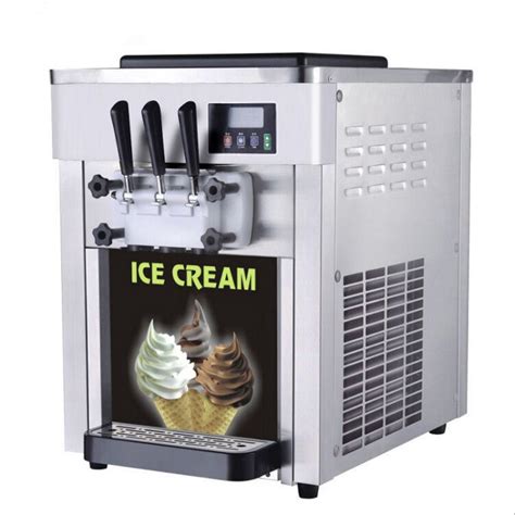 Vevor Commercial Ice Cream Maker Machine Flavor Countertop Soft Serve Machine Gal H Commercial
