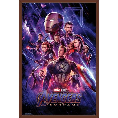 MCU: Avengers: Endgame - Grid Poster - Walmart.com - Walmart.com