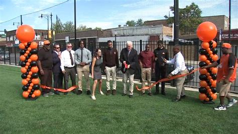 Chicago Bears Help Leo Catholic High School Renovate Football Field