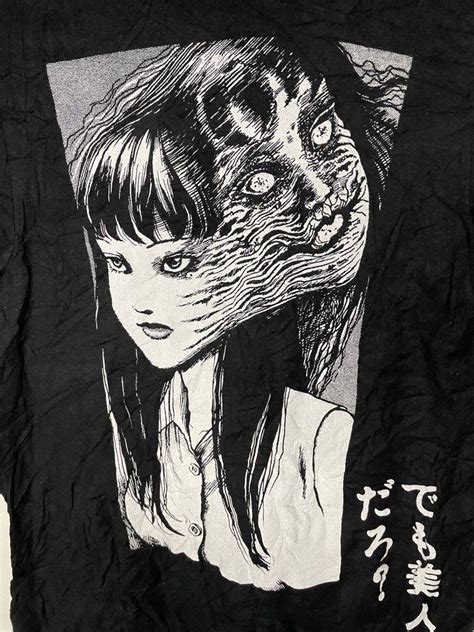 Official Tomie Junji Ito Collection Dark Horror Shirt Women S Fashion