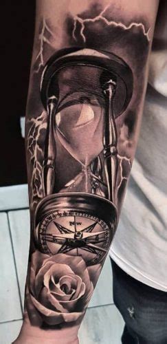 Find Your Direction 20 Compass Tattoo Ideas For Men