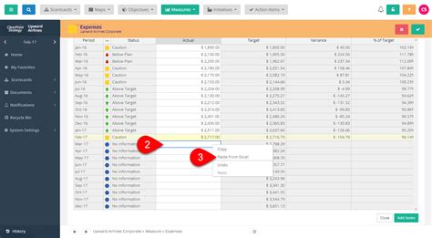 Copying And Pasting Data From Excel Clearpoint Strategy