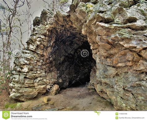 Tory S Den At Hanging Rock State Park Stock Photo Image