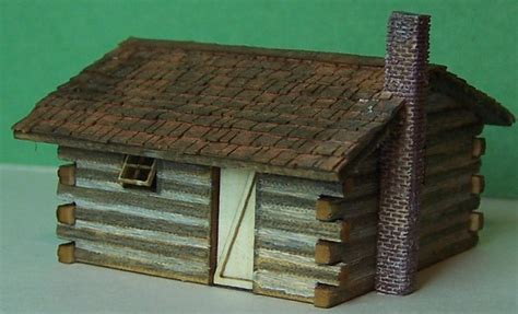 N Scale Rslaserkits 3016 Log Cabin Undecorated