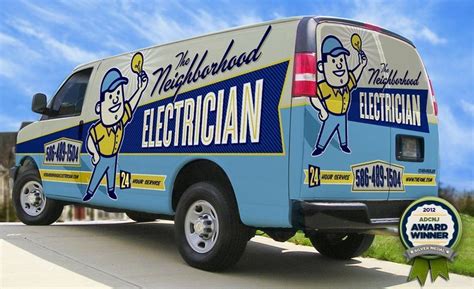 Side Views Of This Wrap Example For Michigan Based Electrician And