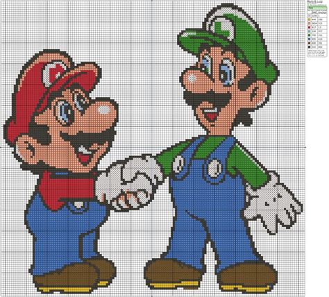 Maybe you would like to learn more about one of these? Mario - Birdie Stitching | Mario and luigi, Disney cross ...