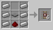 Rails can be mined with anything, but pickaxes are the quickest. Transportation Recipes for Minecraft 1.6.4/1.7.2/1.7.4/1.7 ...