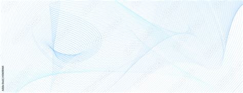 Technology Background With Light Blue Wavy Lines Line Art Grid Pattern