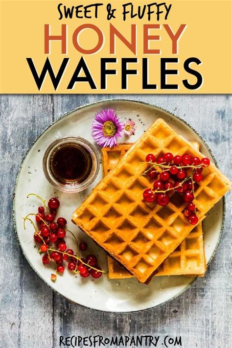 Honey Waffles Recipes From A Pantry