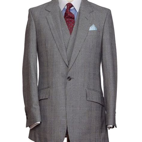 Bespoke Three Piece Prince Of Wales Suit Bespoke Clothing Prince Of