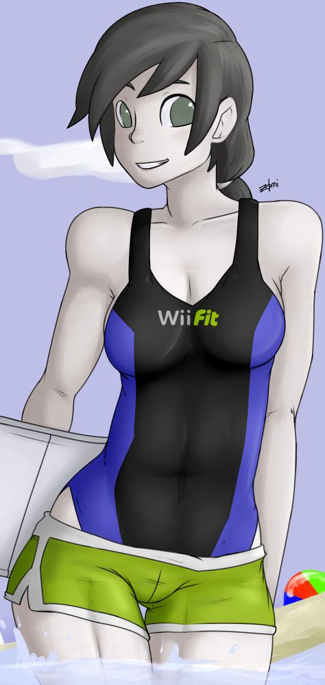 Wii Fit Trainer By Lunaezomi On Deviantart