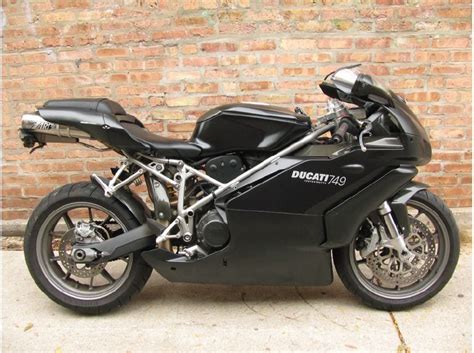 Softer motor makes it easier to ride and the dark look is very cool. 2005 Ducati 749 Dark for sale on 2040-motos