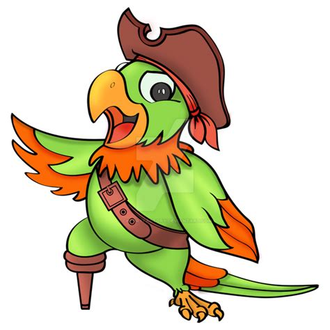 Pirate Parrot By Cherryfactory On Deviantart