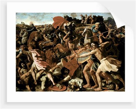 Victory Of Joshua Over The Amalekites 1625 6 Posters And Prints By