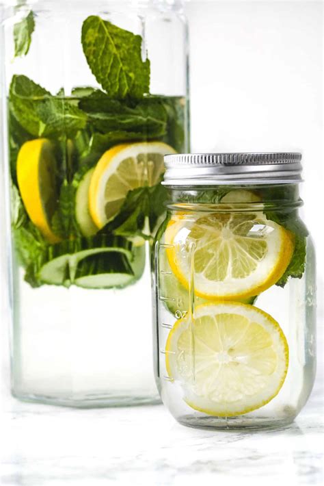 Lemon Mint And Cucumber Detox Water Sims Home Kitchen