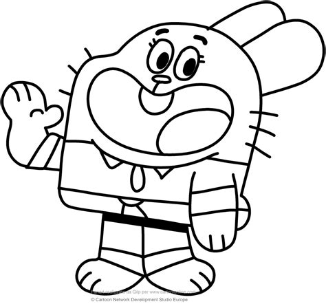Also read in coloring pages below 21 tremendous free printable coloring pages for adults simple car coloring pages Amazing World Of Gumball Coloring Pages to Print Printable ...