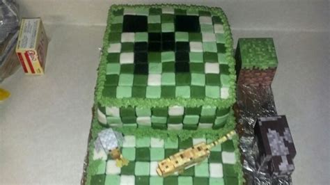 Mine Craft Cake Picnic Blanket Outdoor Blanket Minecraft Cake