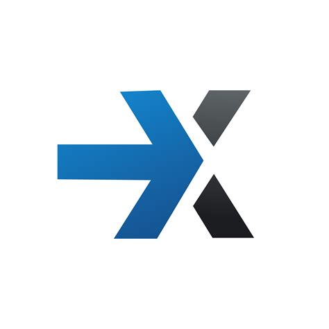 Letter X Logo With Arrow Logo Design Concept Template 606238 Vector Art
