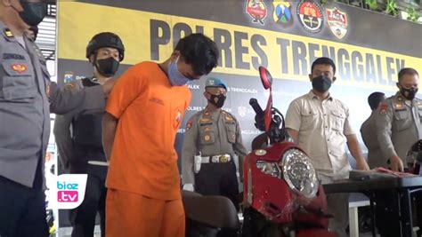 Residivis Asal Tugu Trenggalek Pagi Keluar Dari Penjara Siang Kembali