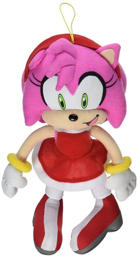 Great Eastern Sonic The Hedgehog Amy Rose In Red Dress Plush