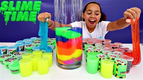 Mixing All My Store Bought Slimes Giant Smoothie Toys Andme Youtube
